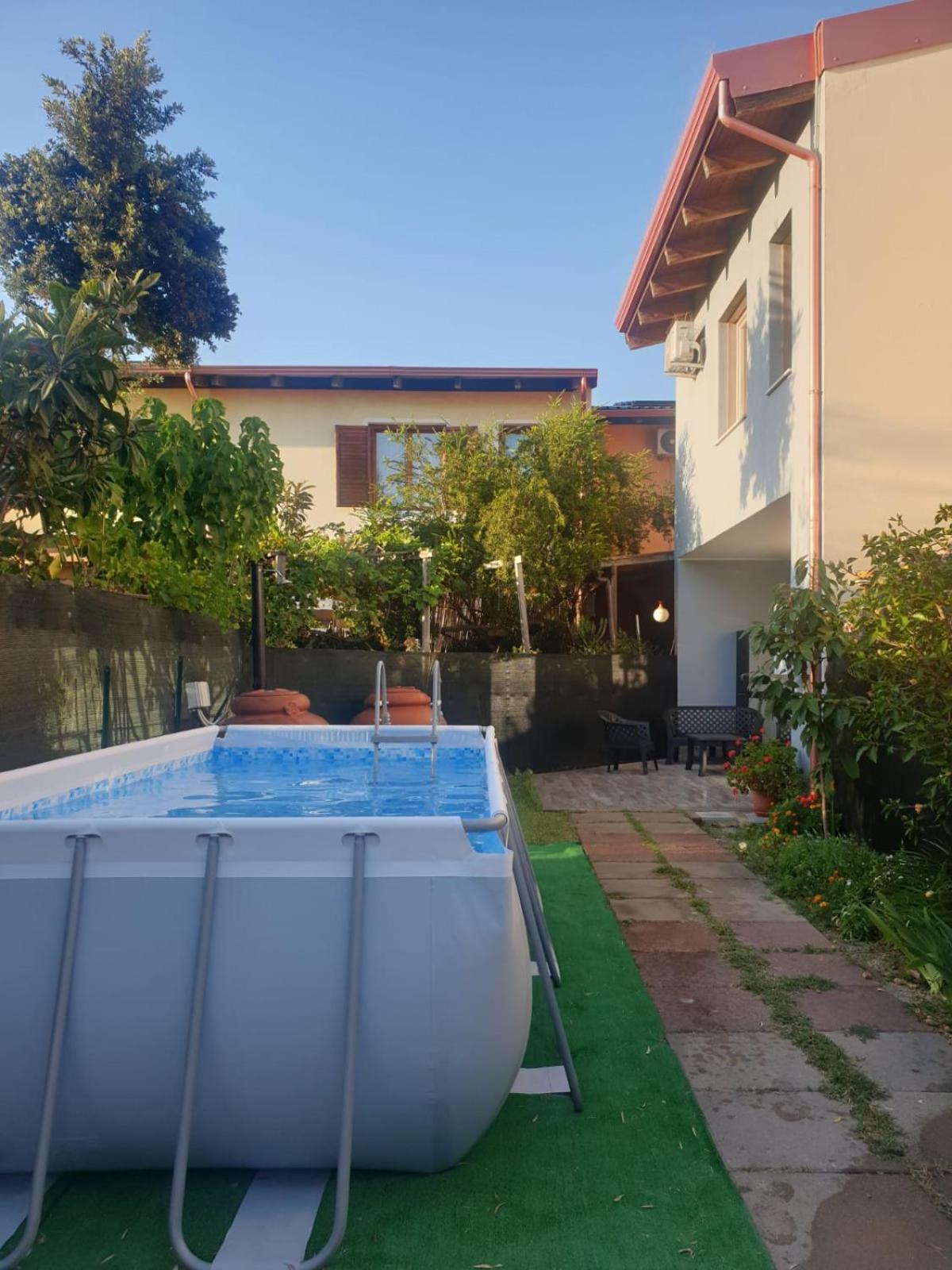 Domek Villa A 100Mt Dalla Spiaggia Capoterra Extérieur photo